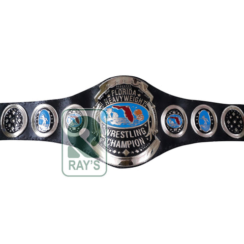 RAY'S FLORIDA HEAVYWEIGHT WRESTLING CHAMPION REPLICA BELT ADULT SIZE