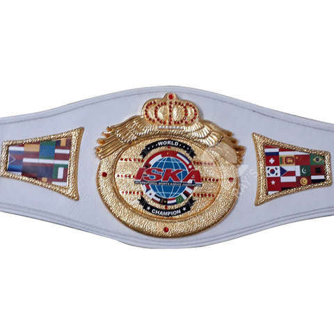 RAY'S ISKA BOXING CHAMPION REPLICA BELT ADULT SIZE