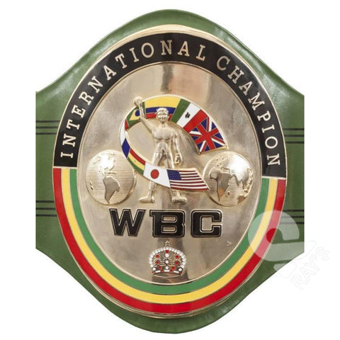 RAY'S WBC INTERNATIONAL 3D REPLICA BELT ADULT SIZE