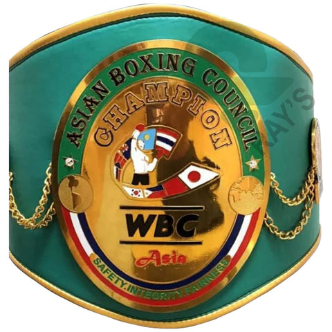 RAY'S WBC ABCO ASIAN CHAMPION REPLICA BELT ADULT SIZE