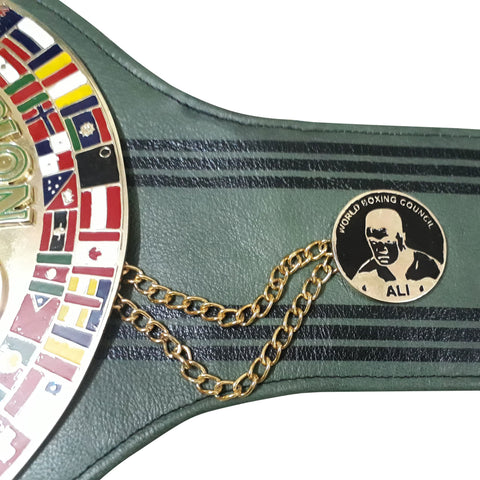 RAY'S WBC WORLD CHAMPION OLD VERSION REPLICA BELT OF M.ALI ADULT SIZE