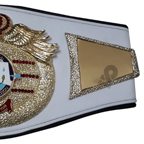 RAY'S IBA AMERICAS CHAMPION REPLICA WHITE BELT ADULT SIZE