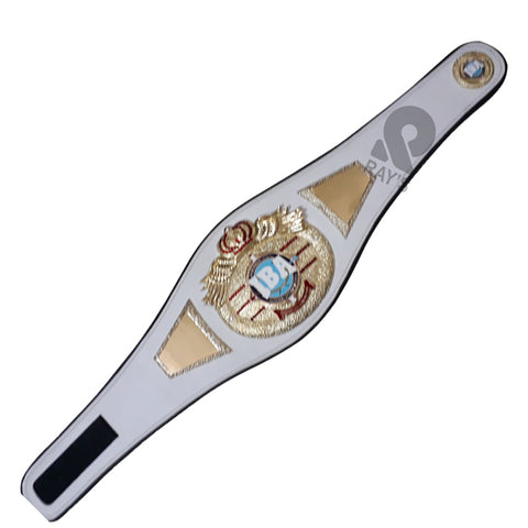 RAY'S IBA AMERICAS CHAMPION REPLICA WHITE BELT ADULT SIZE