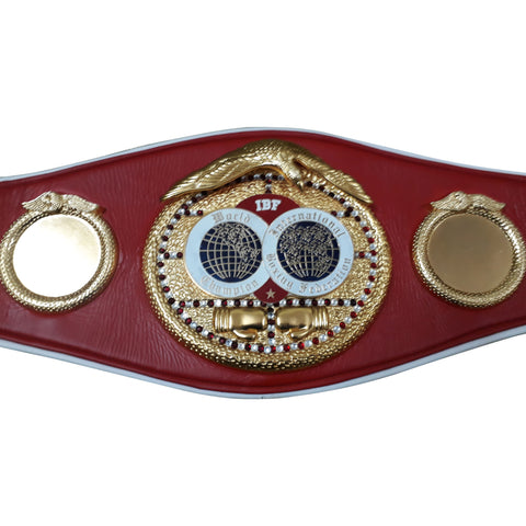 RAY'S IBF WORLD BOXING CHAMPION REPLICA BELT, ADULT SIZE