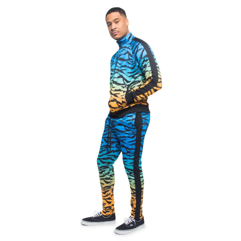 RAY'S Unisex Athletic Tracksuit Set,Cambo Pattern, 2-Piece Polyester, Long Sleeve with Side Zip Pockets, Athletic Regular Fit