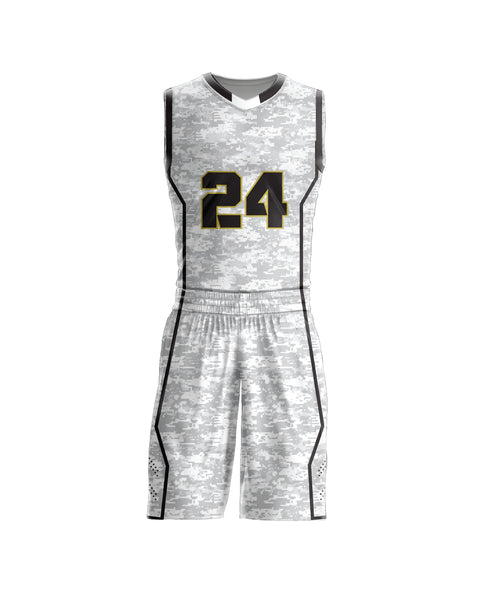 RAY'S Men's Basketball Uniform Set, Yellow and Green Jersey with Customise Number, Athletic Two-Piece Performance Kit