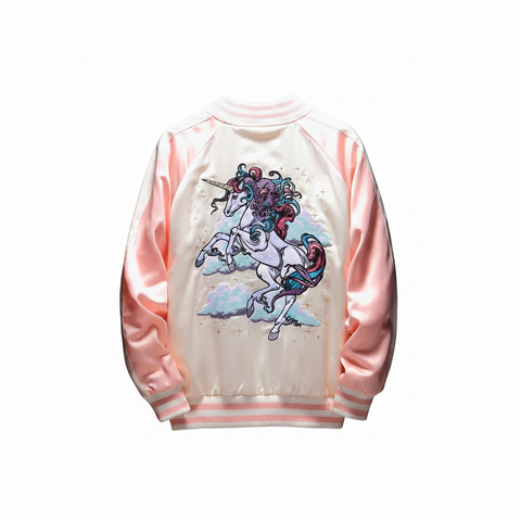 RAY'S Rainbow Unicorn Sukajan Jacket,ALL SIZE'S