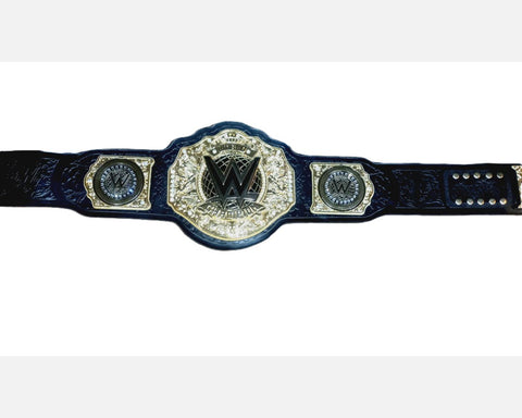 WWE 2023 BLACK STRAP WRESTLING CHAMPION REPLICA BELT ADULT SIZE