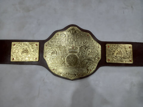 RAY'S BIG GOLD WORLD HEAVYWEIGHT CHAMPIONSHIP REPLICA BELT,ADULT SIZE