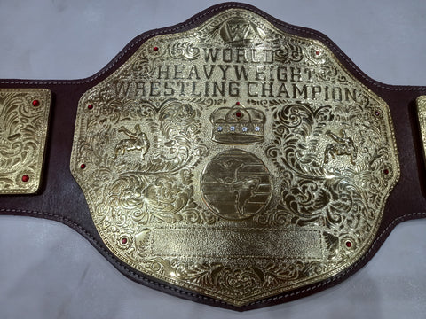 RAY'S BIG GOLD WORLD HEAVYWEIGHT CHAMPIONSHIP REPLICA BELT,ADULT SIZE