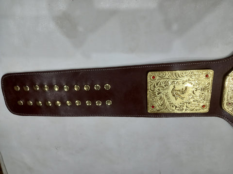 RAY'S BIG GOLD WORLD HEAVYWEIGHT CHAMPIONSHIP REPLICA BELT,ADULT SIZE