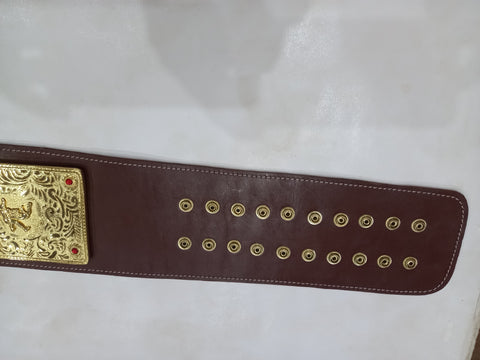 RAY'S BIG GOLD WORLD HEAVYWEIGHT CHAMPIONSHIP REPLICA BELT,ADULT SIZE