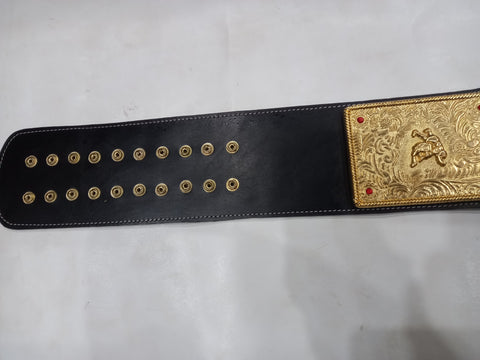RAY'S FANDU BIG GOLD WORLD HEAVYWEIGHT CHAMPIONSHIP REPLICA BELT, ADULT SIZE