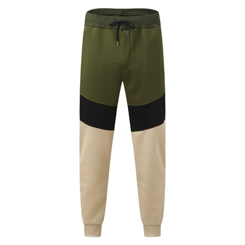 Men's Tracksuit Set, Colour Block Design in different colour, Hooded Sweatshirt with Matching Jogger Pants