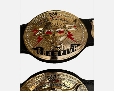 THE ROCK WRESTLING CHAMPION REPLICA BELT ADULT SIZE