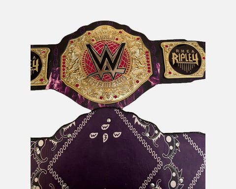 RHEA RIPLEY CHAMPION REPLICA BELT ADULT SIZE