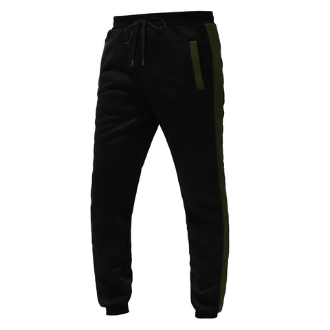 Men's Tracksuit Set, Colour Block Design in different colour, Hooded Sweatshirt with Matching Jogger Pants