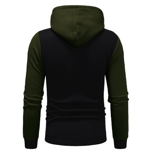 Men's Tracksuit Set, Colour Block Design in different colour, Hooded Sweatshirt with Matching Jogger Pants