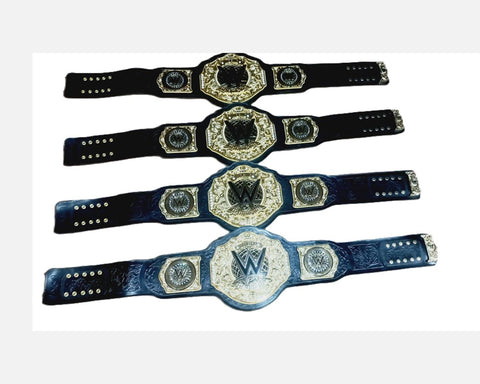 WWE 2023 BLACK STRAP WRESTLING CHAMPION REPLICA BELT ADULT SIZE