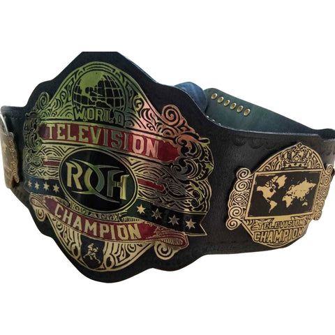 RAY'S ROH World Television Champion Replica Belt, ADULT SIZE