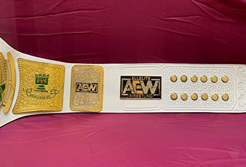 RAY'S AEW TNT White Wrestling Champion Replica BELT ADULT SIZE