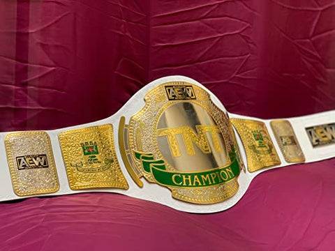 RAY'S AEW TNT White Wrestling Champion Replica BELT ADULT SIZE