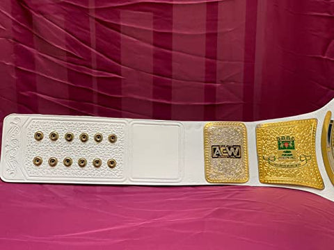 RAY'S AEW TNT White Wrestling Champion Replica BELT ADULT SIZE