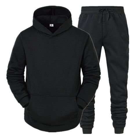 RAY'S Men's Tracksuit Sweatsuit Set Long Sleeve 2 Piece Hoodies Tracksuit Athletic Suit Sport Casual Fitness Jogging Outfits