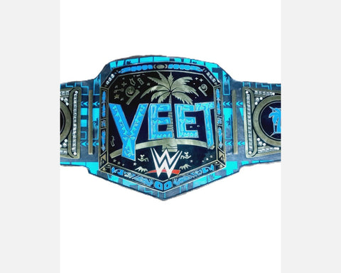 YEET NEW JERSEY WRESTLING CHAMPION REPLICA BELT ADULT SIZE