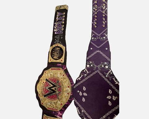 RHEA RIPLEY CHAMPION REPLICA BELT ADULT SIZE
