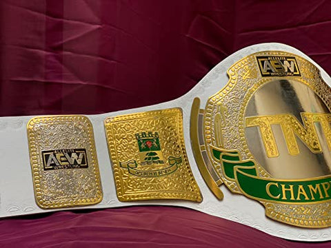 RAY'S AEW TNT White Wrestling Champion Replica BELT ADULT SIZE