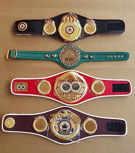 RAY'S 4 PCS OF MINI BELTS WBC WBA WBO IBF Championships SET
