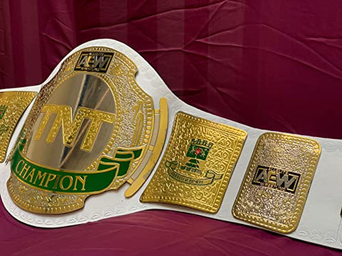 RAY'S AEW TNT White Wrestling Champion Replica BELT ADULT SIZE