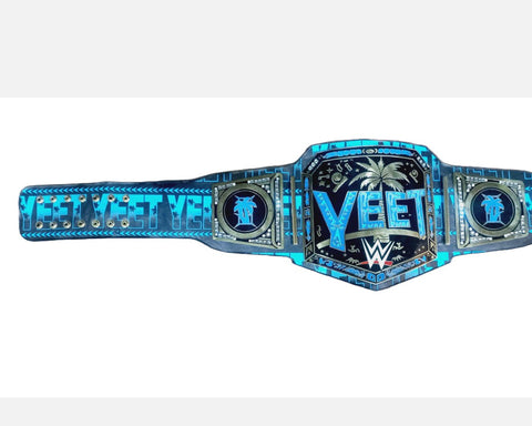 YEET NEW JERSEY WRESTLING CHAMPION REPLICA BELT ADULT SIZE