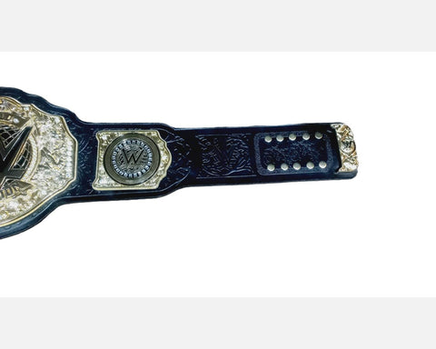 WWE 2023 BLACK STRAP WRESTLING CHAMPION REPLICA BELT ADULT SIZE
