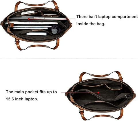 Ray's Large Capacity Cowhide Leather Shoulder Bag Purses Luxury Handbags for Women