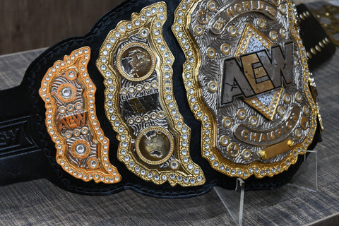 RAY'S AEW JON Moxley World Wrestling Championship Replica Belt ADULT SIZE