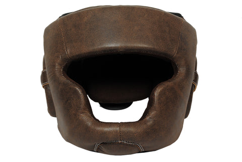 RAY'S PREMIUM LEATHER BOXING HEAD GUARD