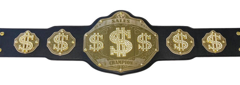 RAY'S MONEY MILLION DOLLAR SALES CHAMPION REPLICA BELT ADULT SIZE