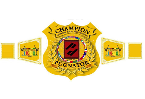 RAY'S IKBO PUGNATOR CHAMPIONSHIP REPLICA BELT ADULT SIZE