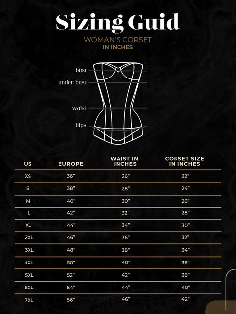 RAY'S CORSET BLACK