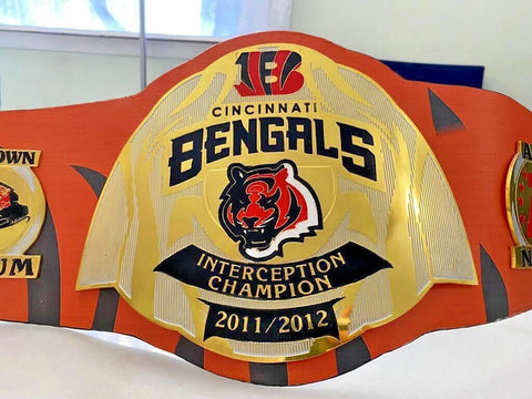 RAY'S BENGALS INTERCEPTION CHAMPION BELT ADULT SIZE