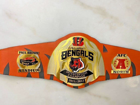RAY'S BENGALS INTERCEPTION CHAMPION BELT ADULT SIZE