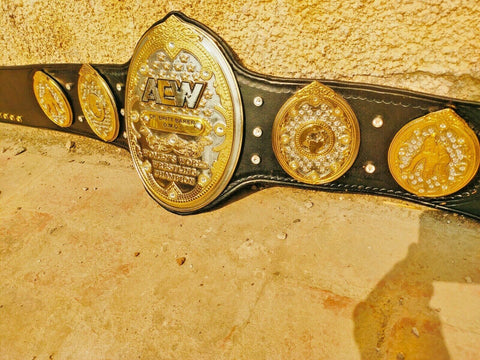 RAY'S AEW DR BRITT BAKER CHAMPIONSHIP REPLICA BELT ADULT SIZE