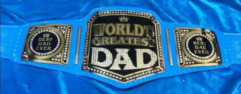 RAY'S WORLD'S GREATEST DAD CHAMPIONSHIP REPLICA BELT, ADULT SIZE