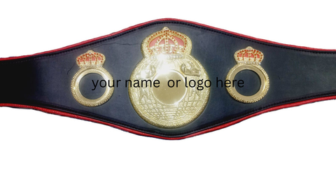RAY'S CUSTOM MADE World Boxing Association replica championship belt
